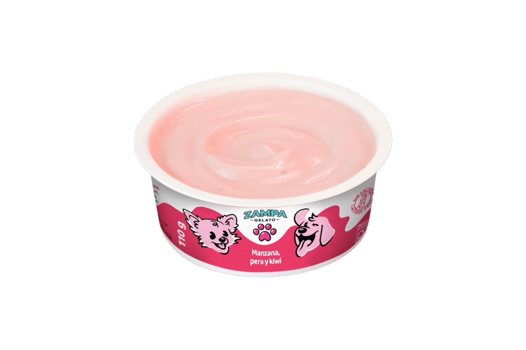 Gelat de Síndria i fruites del bosc per a gossos — Zampa Gelato