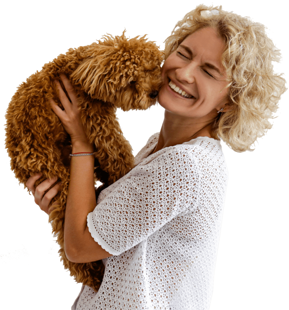 Zampa Gelato 100% natural — noia amb el seu gos